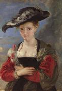 Peter Paul Rubens Portrait of Susanne Fourment (mk08) France oil painting artist